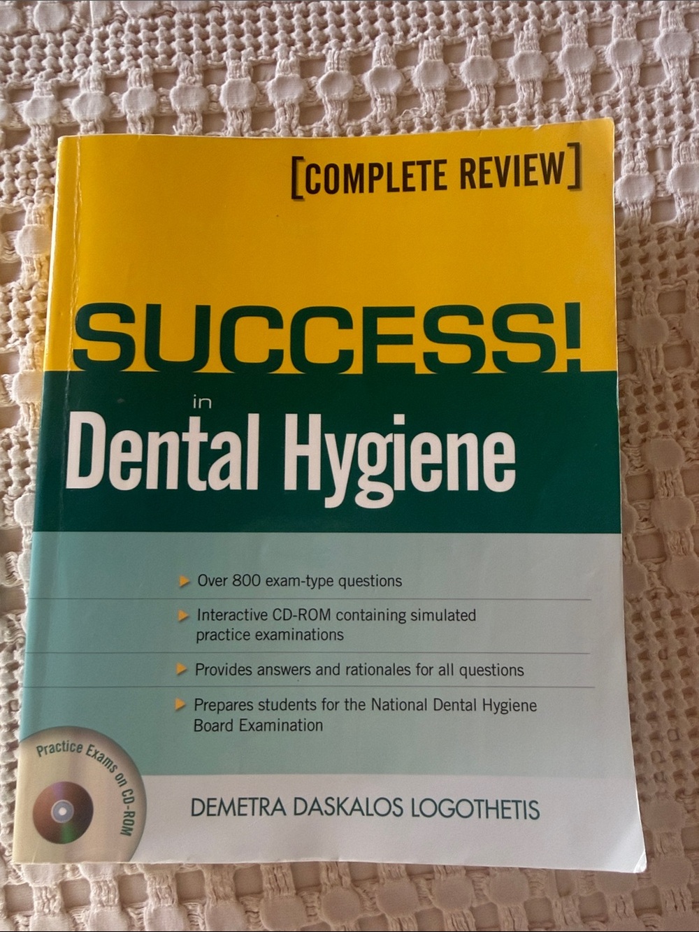 Pearson Success! in Dental Hygiene — Yellow and Green Cover